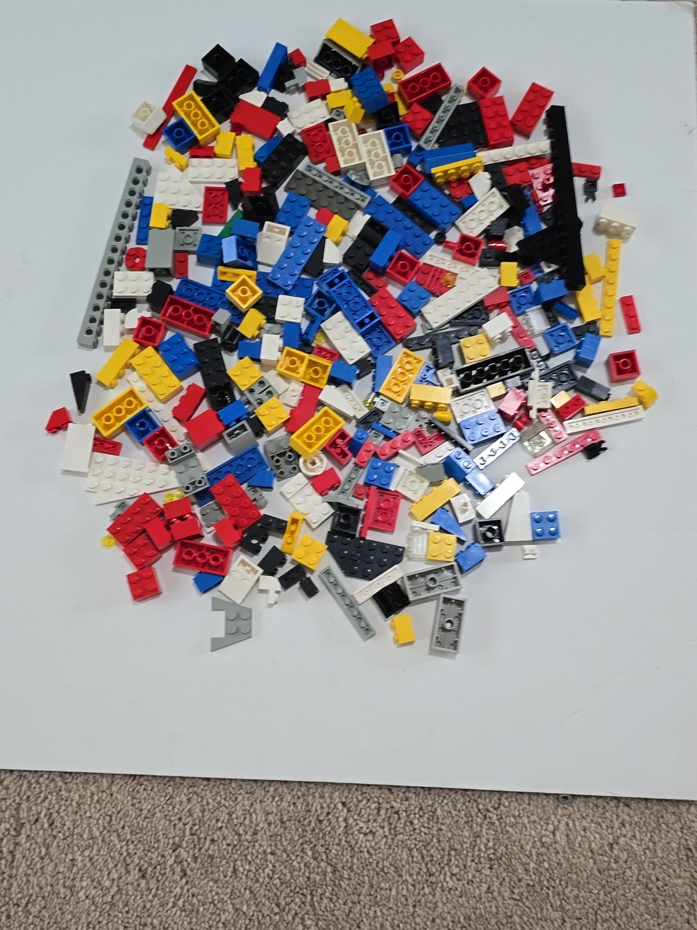 Vintage - Mixed Assorted Building Bricks - Multicolor Lot - Picture 1 of 5